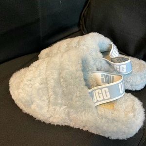 furry ugg sandals